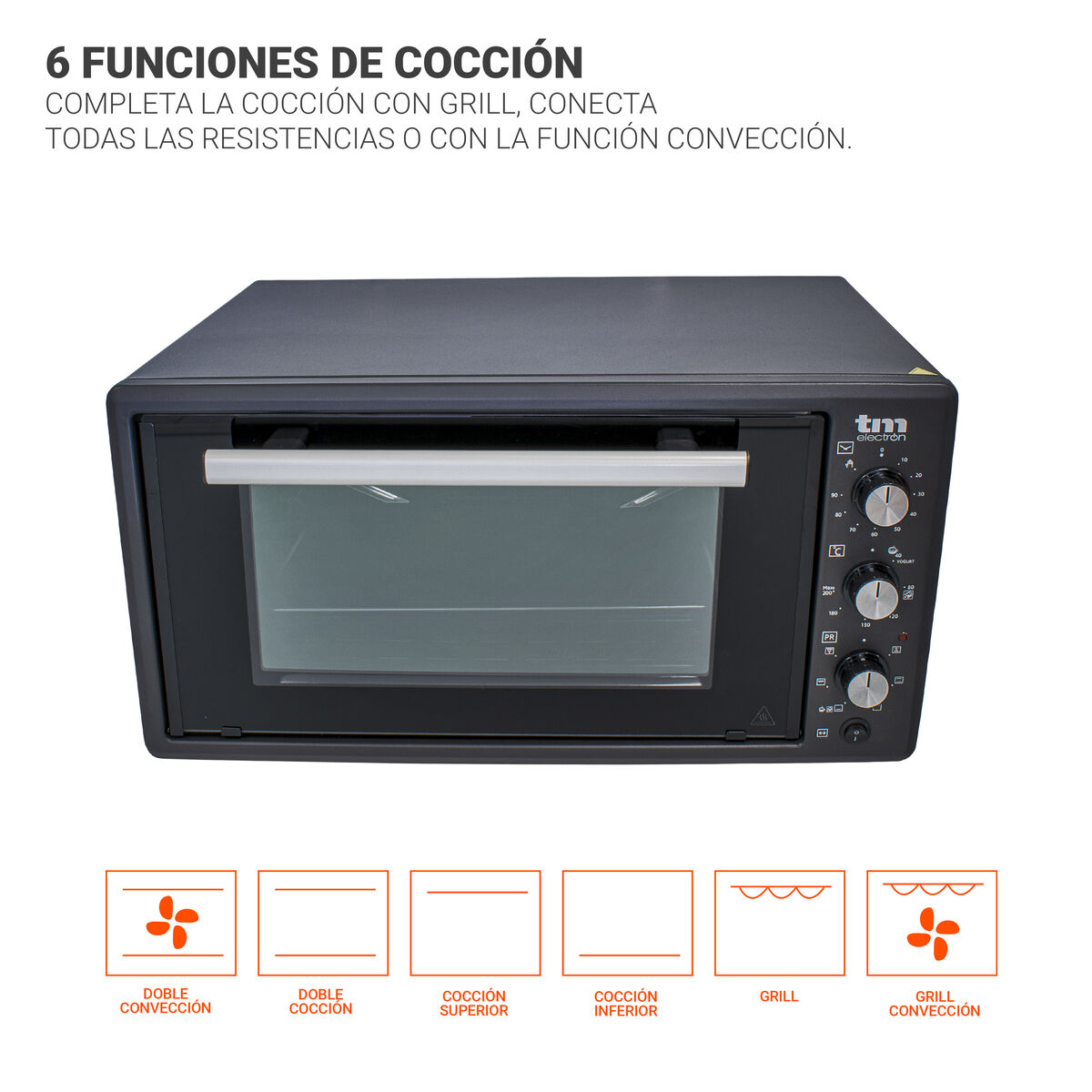 Convectie Oven TM Electron 45 L 45 L 200ºC